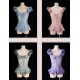 Cyans Qing Monet's Water Lilies Corset Top II Skirts and Sets(4 Colours/Full Payment Without Shipping)